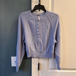 Free People Porta Cashmere Henley